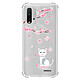 Evetane Coque Xiaomi Redmi 9T anti-choc souple angles renforcés transparente Motif Chat et Fleurs Coque Xiaomi Redmi 9T anti-choc souple angles renforcés transparente Chat et Fleurs