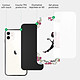 Acheter Evetane Coque iPhone 12 Mini Coque Soft Touch Glossy Fée Fleurale Design