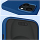 Acheter Moxie Coque pour iPhone 15 Plus Semi-rigide Intérieur Microfibre Bleu Nuit
