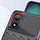 Avis Avizar Coque pour Motorola Moto E13 effet strié antidérapant fine et légère Noir