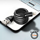 Acheter LinQ Câble USB vers Lightning 3A Charge et Synchro Rapide 1,2m Noir