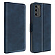 Avizar Housse Samsung Galaxy Note 20 Étui Folio Porte-carte Fonction Support Bleu - Protection intégrale spécialement conçue pour le Samsung Galaxy Note 20