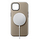 Avis Nomad Coque pour iPhone 13 Soft-touch Compatible MagSafe Métal Marron