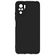 Avizar Coque Xiaomi Redmi Note 10 et 10s Silicone Gel Flexible Fine Légère Noir Préserve votre appareil contre les chocs légers et les rayures.