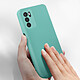 Acheter Avizar Coque Oppo A16 et Oppo A16s Silicone Semi-rigide Finition Soft-touch Turquoise