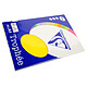CLAIREFONTAINE Ramette 50 Feuilles Papier 160g A4 210x297 mm Certifié FSC jaune soleil Papier couleur
