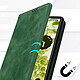 Avis Avizar Étui Portefeuille pour Google Pixel 6a Porte-cartes Soft-touch Clapet aimanté  vert