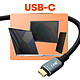 LinQ Câble USB-C vers VGA Full HD 1080p Plug and Play Longueur 1.8m pas cher