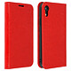 Avizar Étui Apple iPhone XR Housse Cuir Portefeuille Fonction Support - rouge Étui folio en cuir pour iPhone XR