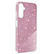 Avizar Coque pour Samsung Galaxy A05s Paillette Silicone Semi rigide Fin Rose Coque à paillette Rose de la collection Glitter Case, conçue pour habiller votre Samsung Galaxy A05s de manière glamour