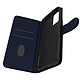 Avizar Étui Oppo A74 Protection avec Porte-carte Fonction Support bleu - Housse portefeuille spécialement conçue pour Oppo A74