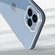 Avis Avizar Coque iPhone 13 Pro Max Silicone Souple Film Verre Trempé 9H Transparent