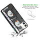 Avis Evetane Coque iPhone 11 silicone transparente Motif Cassette ultra resistant