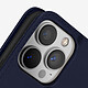 Acheter Avizar Housse Pour Apple iPhone 13 Pro Cuir premium Porte-carte Fonction Support vidéo  bleu nuit