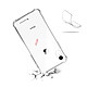 Acheter LaCoqueFrançaise Coque iPhone Xr anti-choc souple angles renforcés transparente Motif Coeur Blanc Amour