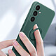 Avis Avizar Coque pour Samsung Galaxy S23 FE Bague Support Silicone Flexible Vert Foncé