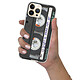 Evetane Coque iPhone 13 Pro 360 intégrale transparente Motif Cassette Tendance pas cher