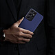 Avis Avizar Coque pour Samsung Galaxy S21 Ultra Souple Flexible Antichoc Finition Mat Bleu Nuit