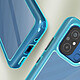 Avizar Coque Antichoc pour Xiaomi Redmi 12C Dos Rigide Bloc Caméra Surélevé Turquoise pas cher