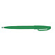 PENTEL Stylo feutre Sign Pen S 520 Pointe fibre Acrylique 2mm Vert x 12 Crayon feutre