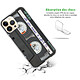 Avis Evetane Coque iPhone 13 Pro 360 intégrale transparente Motif Cassette Tendance