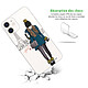 Avis LaCoqueFrançaise Coque iPhone 12 mini silicone transparente Motif Working girl ultra resistant