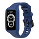 Avizar Bracelet pour Huawei Band 7 / 6 Pro / 6 / Honor Band 6 Silicone Souple  Bleu Marine - Bracelet de montre conçu pour votre Huawei Band 7 / 6 Pro / 6 et Honor Band 6