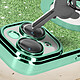 Avis Avizar Coque pour iPhone 14 Paillette Amovible Silicone Gel  Vert