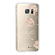 LaCoqueFrançaise Coque Samsung Galaxy S7 360 intégrale transparente Motif Fleurs Blanches Tendance