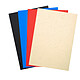 EXACOMPTA Paquet de 100 couvertures matière synthétique - reliure A4 - Couleurs assorties x 4 Couverture à relier