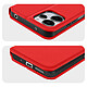 Avizar Étui pour Xiaomi Redmi 12 Porte-carte Support Vidéo Clapet Magnétique  Rouge pas cher