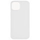 Avizar Coque pour Apple iPhone 15 Silicone Soft Touch Mate Anti-trace  blanche - Coque liant la simplicité à l'élégance, série Classic Case Mat blanc, conçue pour votre iPhone 15