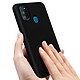 Avizar Coque Galaxy M31 / M30s / M21 Silicone Semi-rigide Finition Soft Touch Noir pas cher