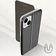 Avizar Housse pour iPhone 14 Clapet Porte-carte Support Vidéo Design élégant  Noir pas cher