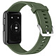Avizar Bracelet pour Huawei Watch Fit 2 Silicone Résistant Sangle à Trous  vert foncé - Bracelet spécifiquement conçu pour Huawei Watch Fit 2