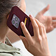 Avis Avizar Coque pour iPhone 14 Pro Max Silicone Souple Porte-carte Fine Légère  violet