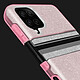 Avis Avizar Coque pour Samsung Galaxy A12 Paillette Amovible Silicone Semi-rigide rose