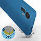 Avis Avizar Coque pour Xiaomi 12 Lite Silicone Semi-rigide Finition Soft-touch Fine  bleu