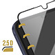 Acheter Enkay Verre Trempé pour Samsung A15 5G Biseauté 2.5D Dureté 9H Anti-traces Noir