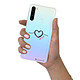 LaCoqueFrançaise Coque Xiaomi Redmi Note 8 T 360 intégrale transparente Motif Coeur Noir Amour Tendance pas cher