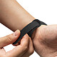 Acheter Avizar Bracelet pour Xiaomi Mi Band 5 / 6 / 7 Silicone Soft Touch Waterproof Noir