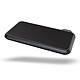 ZENS Chargeur Sans Fil Qi 30W 16 Bobines avec Port USB Liberty Dual Tissu Chargeur sans fil Noir
