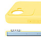 Acheter Avizar Coque pour Realme C30 Silicone Semi-rigide Finition Soft-touch  jaune