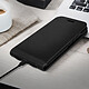 Avizar Étui Xiaomi Mi 10 Lite Clapet Vertical Protection Porte-carte Noir pas cher