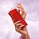 Acheter Avizar Housse pour Smartphone 5.5 à 6 pouces Universelle Porte-cartes Fonction slide  rouge