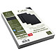 Acheter EXACOMPTA Paquet de 100 couvertures matière synthétique pour reliure A4 - Noir x 4