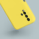 Avis Avizar Coque pour Xiaomi Redmi 9T Silicone Gel Semi-rigide avec Dragonne jaune