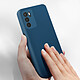 Acheter Avizar Coque Oppo A16 et Oppo A16s Silicone Semi-rigide Finition Soft-touch Fine Bleu