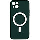 Avizar Coque MagSafe pour iPhone 14 Soft Touch Finition Mate Bords Surélevés  vert foncé Coque MagSafe conçue spécialement pour votre Apple iPhone 14