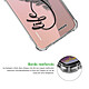 Acheter Evetane Coque Huawei P20 Lite anti-choc souple angles renforcés transparente Motif Love Life